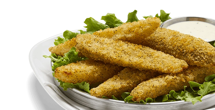 Deep Fried Pickle Wedges