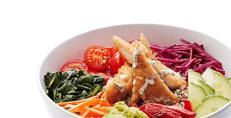 Honey Dill Chicken Bowl