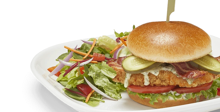 Honey Dill Fried Chicken Sandwich