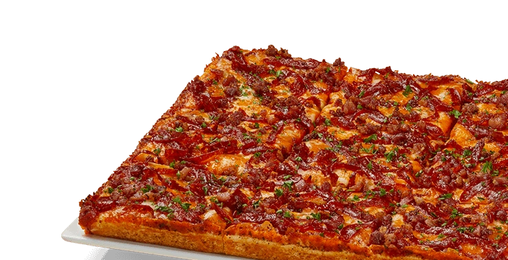 Loaded Pepperoni & Bacon Pizza
