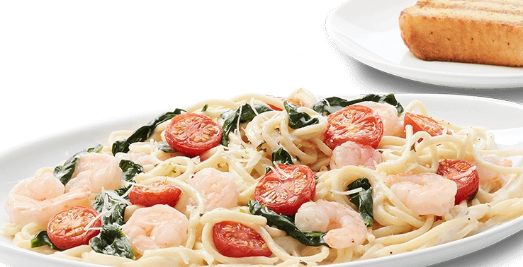 Parmesan Shrimp Alfredo