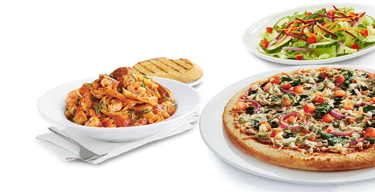 Pizza, Pasta & Salad Meal Deal