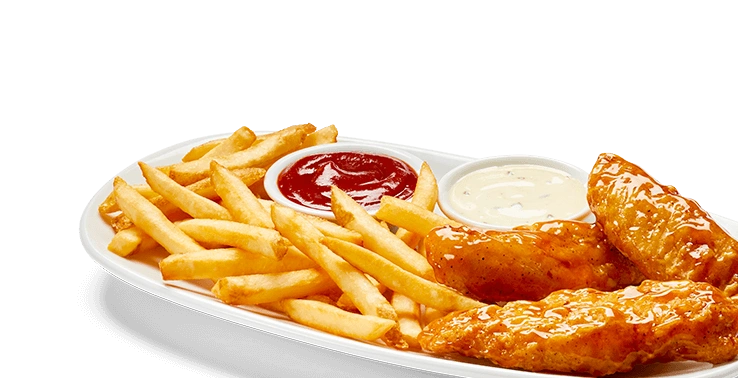 Sauced-Up Crispy Chicken Fingers